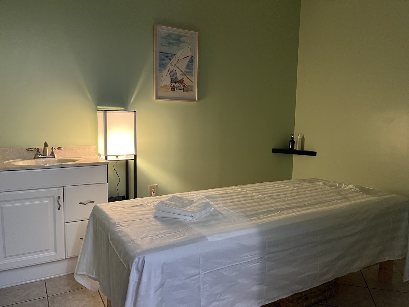 Private treatment room
